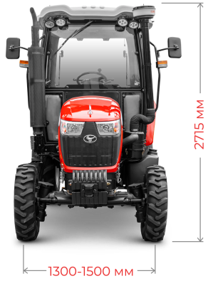 Габариты спереди